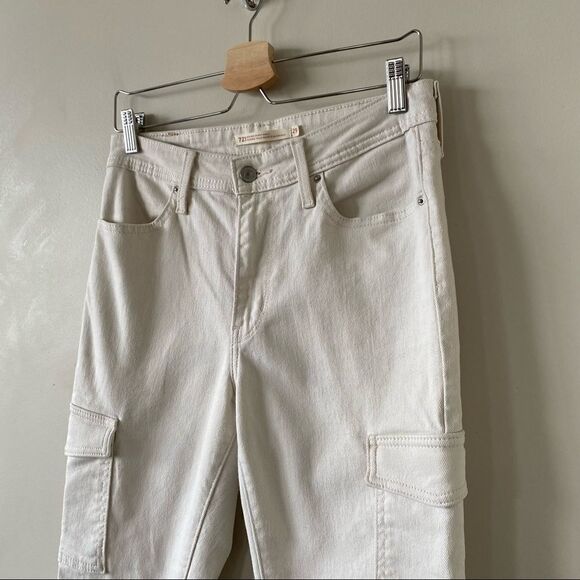 721 Levi’s High Rise Skinny Ankle Utility Jeans (Size:29) - Picture 6 of 13